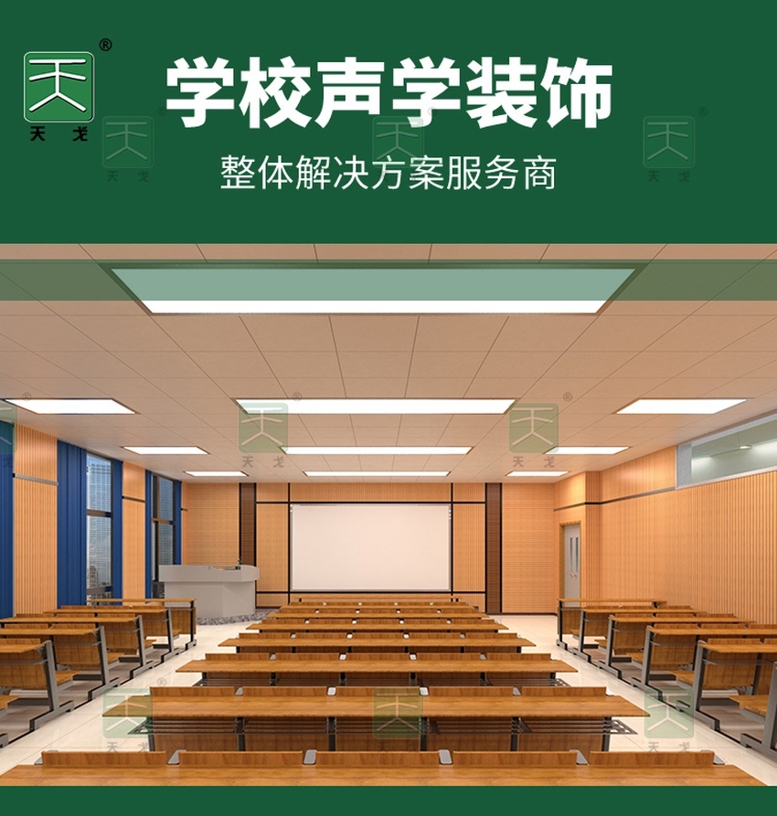 學校聲學裝飾整體解決方案服務商