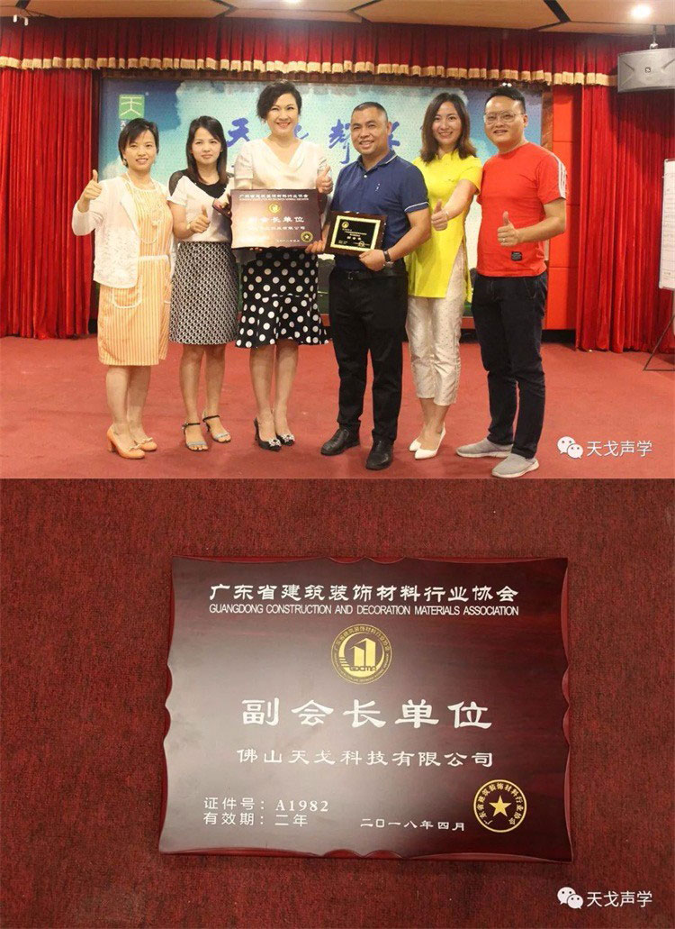 廣東省建筑裝飾材料行業(yè)協(xié)會副會長